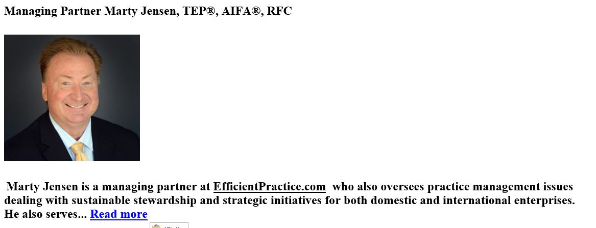 Marty EfficientPractice